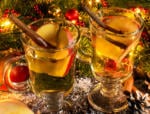 Glasses with Mulled Cider