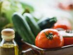 zucchini and tomato in bowl summer zucchini salad