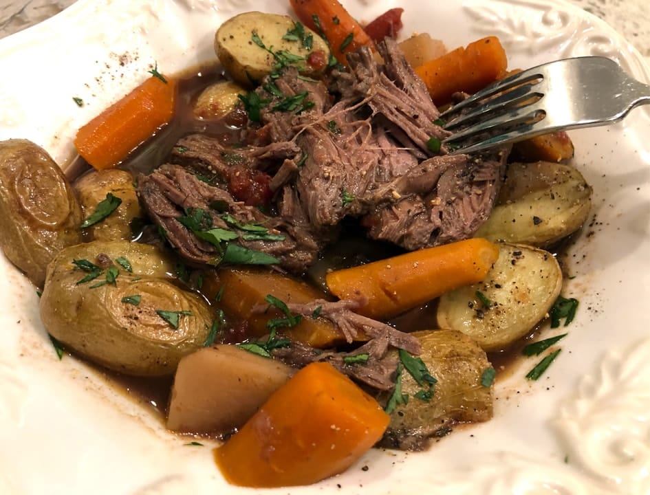 Slow Cooker Pot Roast Simple Recipe for Flavorful FallApart Pot Roast