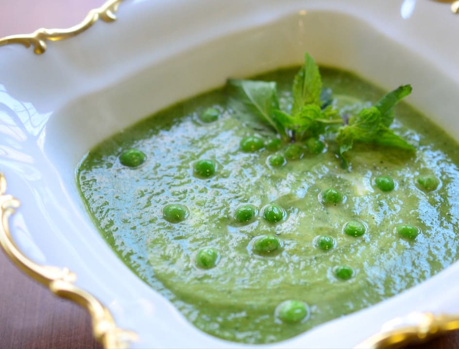 vegan pea soup