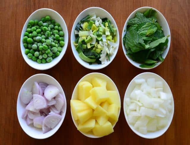 vegan pea soup