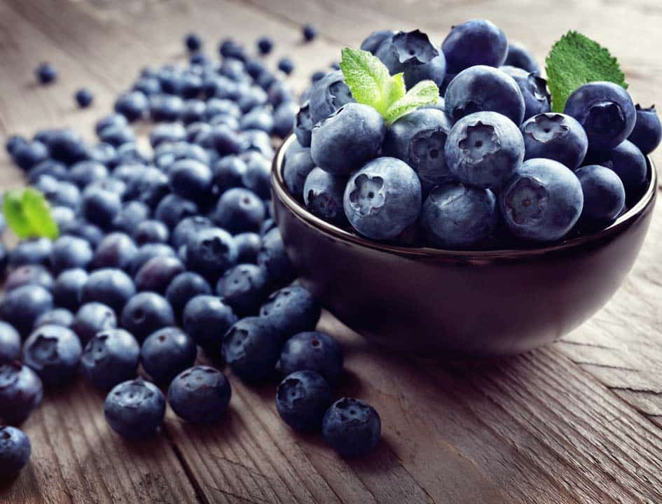 anti-aging foods blueberries