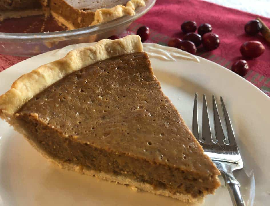 vegan pumpkin pie