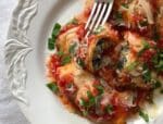 vegetarian spinach and ricotta stuffed shell