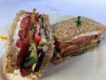 mediterranean veggie sandwich